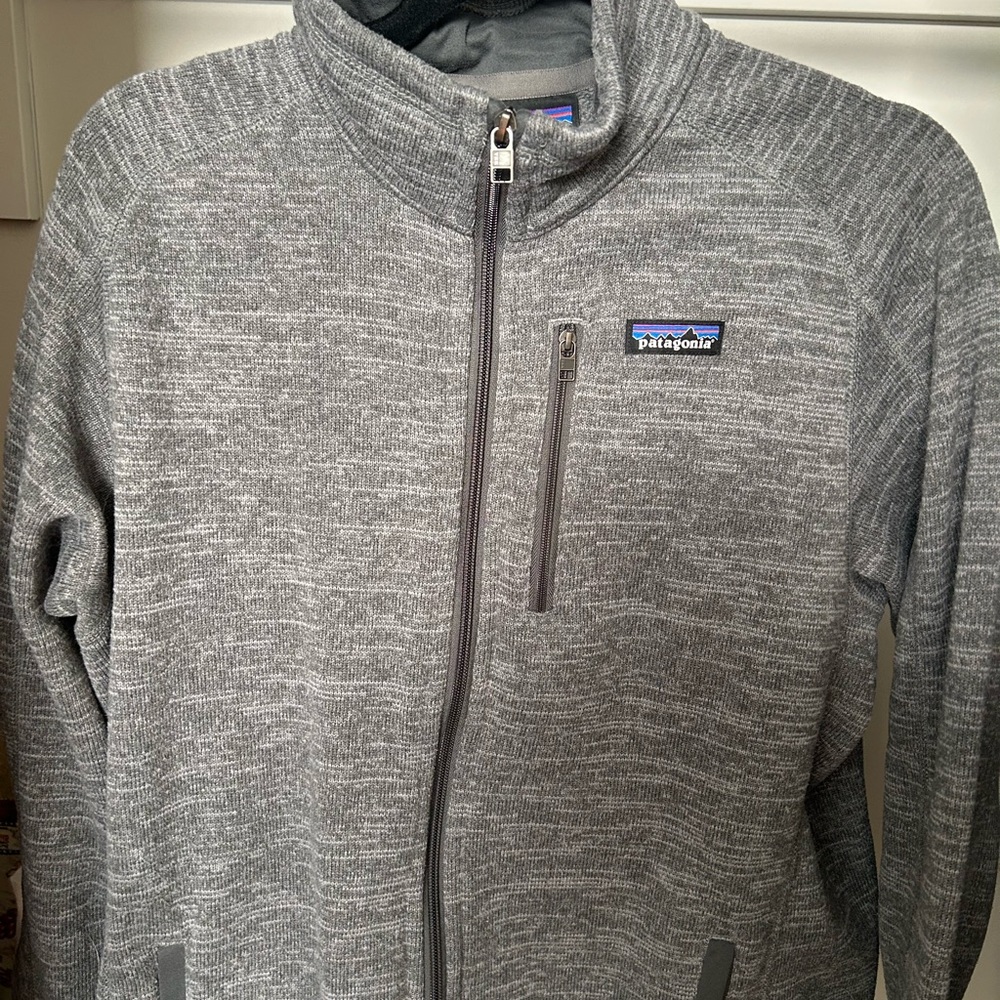 Patagonia Gray Full-Zip Jacket